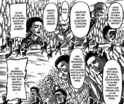 Sasha y Conny están desalentados por la actitud de Eren