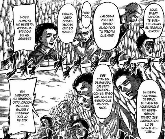 Archivo:Sasha y Conny están desalentados por la actitud de Eren.png