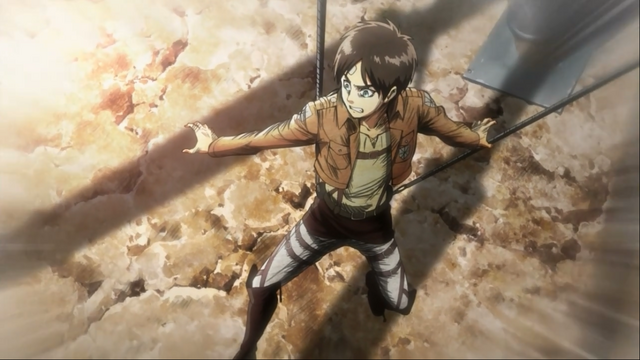 Archivo:Eren Jaeger logrando usar el equipo de maniobras tridimensionales.png