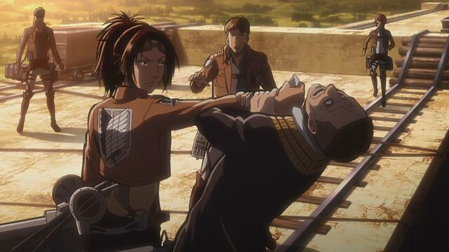 File:Hange threatens Nick.jpg
