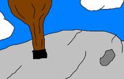 False face pegleg