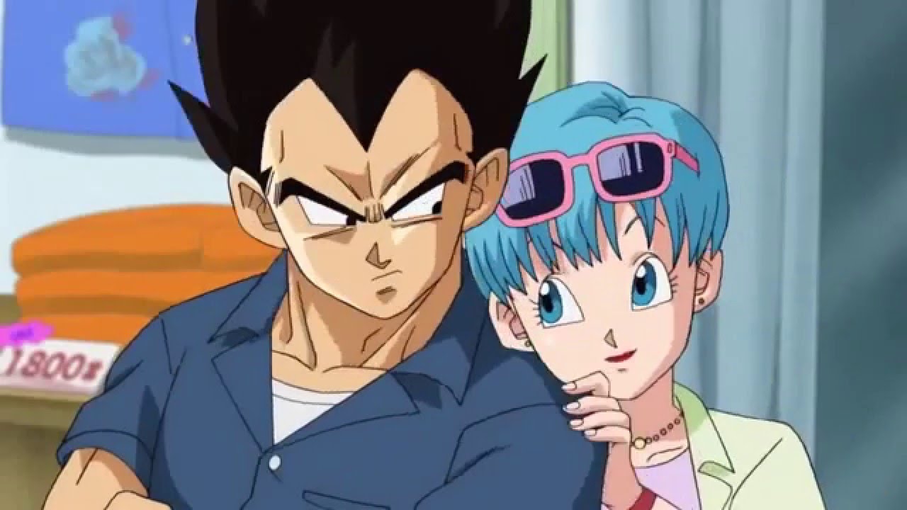 vegeta bulma and trunks