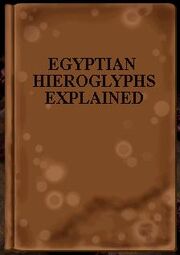 EgyptianHieroglyphsExplainedBook
