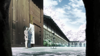 Akira accepted at Tōtsuki academy (anime)