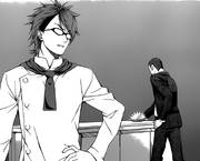 Dōjima acknowledges Megumi's skills