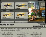 Ninja decima sniper