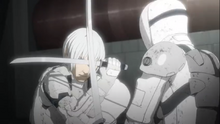 Hiroki block an attack