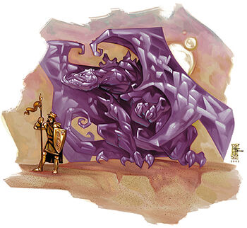 Amethyst dragon