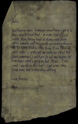 Ricky's Letter (2)