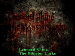 The monster lurks