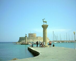 Harbour in Ikonion