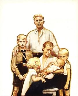 Typical Aquitanian Commoner Family