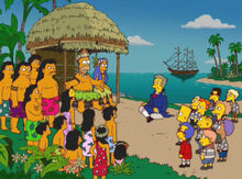 Homer bem vindos tahiti