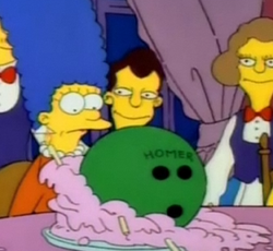 Homer bowlingball
