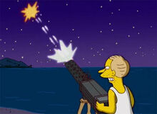 Burns alveja treno noel.jpg