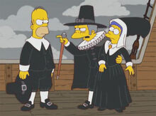 Homer moe marge briga barco