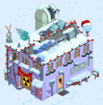Tapped Out Christmas Frink's Lab