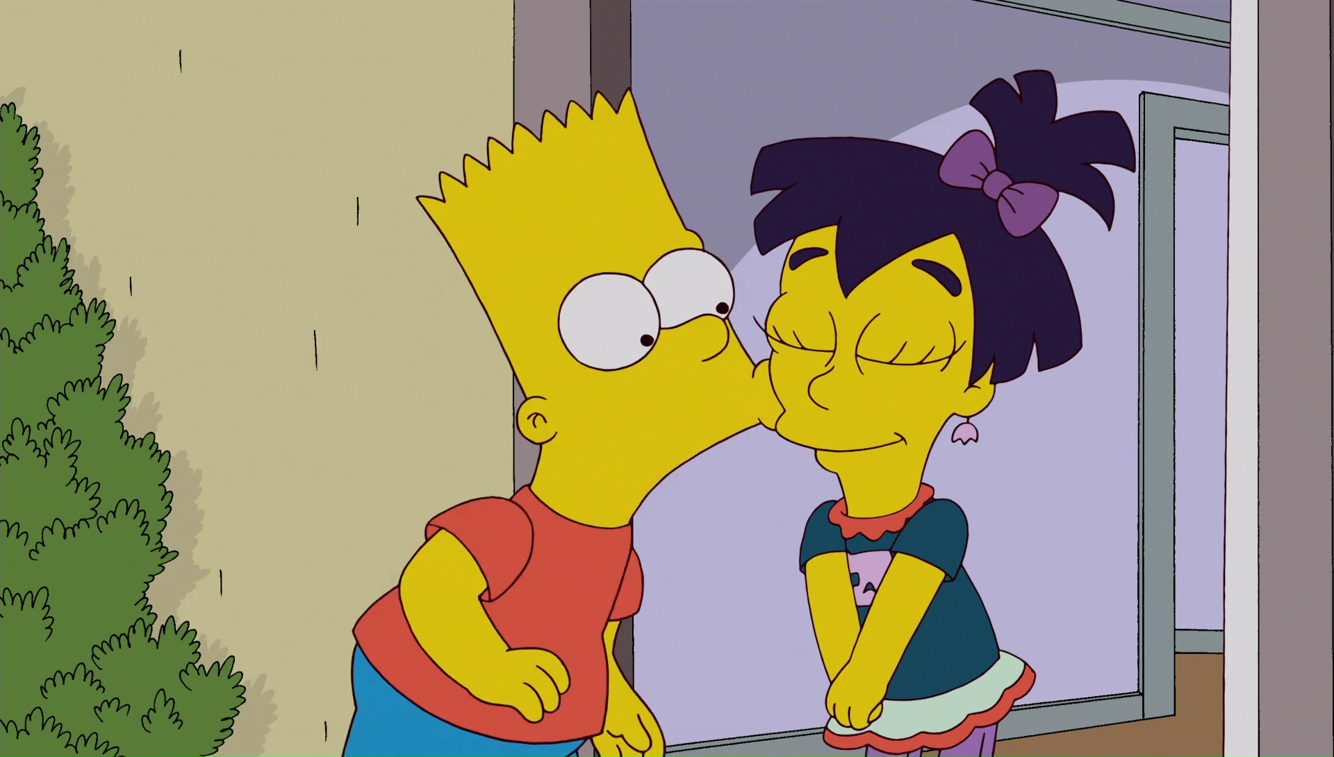 Image - Bart Kisses Nikki.JPG | Simpsons Wiki | FANDOM powered by Wikia