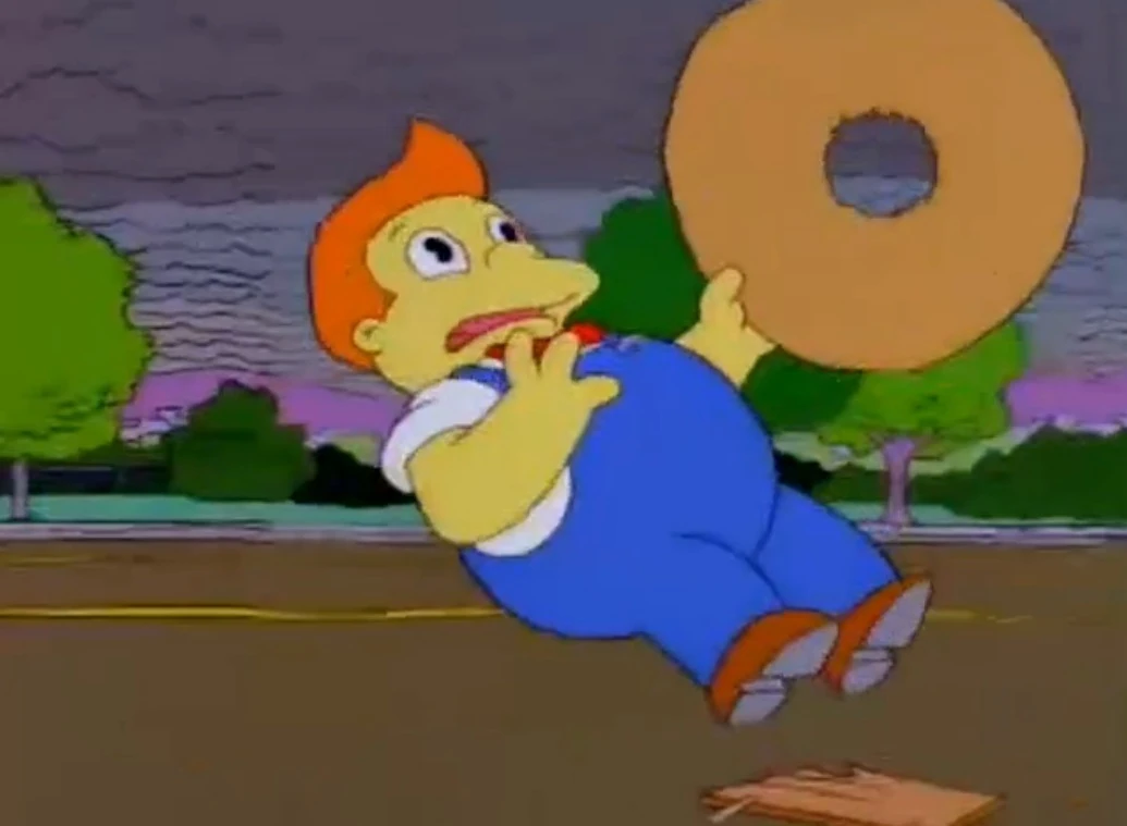Image Lard Lad Dies After Homer Stops Looking At Him.jpg Simpsons Wiki FANDOM powered by Wikia