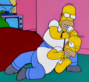 Homer imposter vs Homer