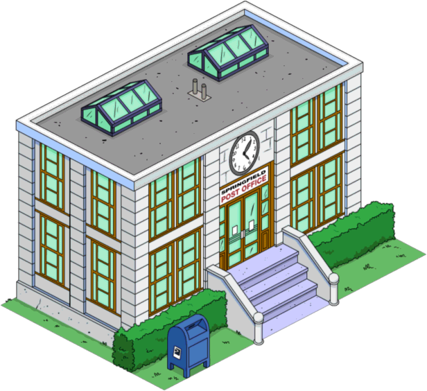 Springfield Post Office The Simpsons Tapped Out Wiki FANDOM