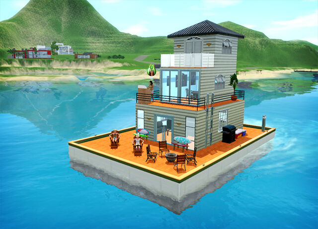 File:Houseboat island paradise.jpg