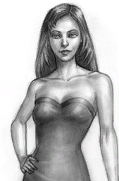 Portrait de Sonia Gothik (Les Sims 3 Ambitions)