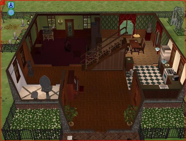 File:Goth home the sims 2 first floor.jpg