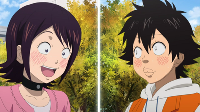 Hime and bossun blush
