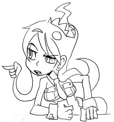 Archivo:Filia y Samson señalando Arte Conceptual.jpg