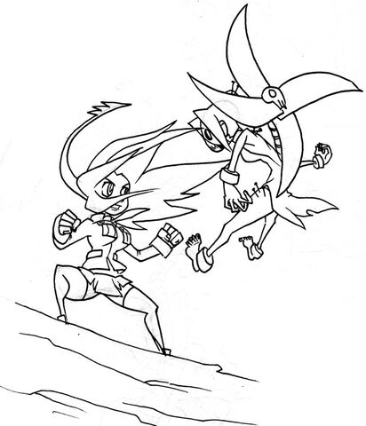 Archivo:Filia y Painwheel luchando 2 Arte Conceptual.jpg