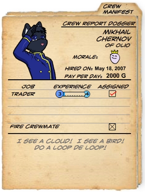 Crew card