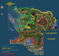 Zindra geography