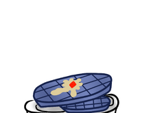 Blueberry waffles