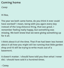 Coming Home
