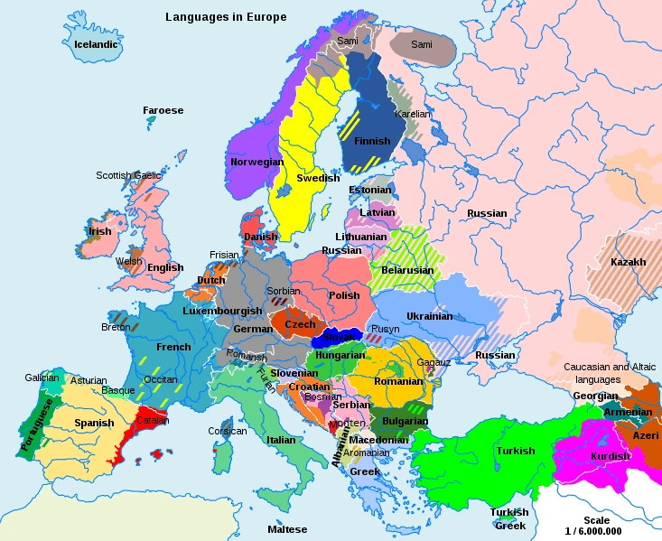 Map Of Modern Europe Map Of Modern Europe