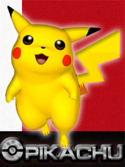 Artwork Pikachu SSBM