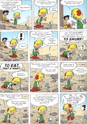PeewitWantsaSmurfComic