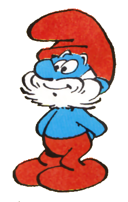 File:Papa Smurf Comic Book.png
