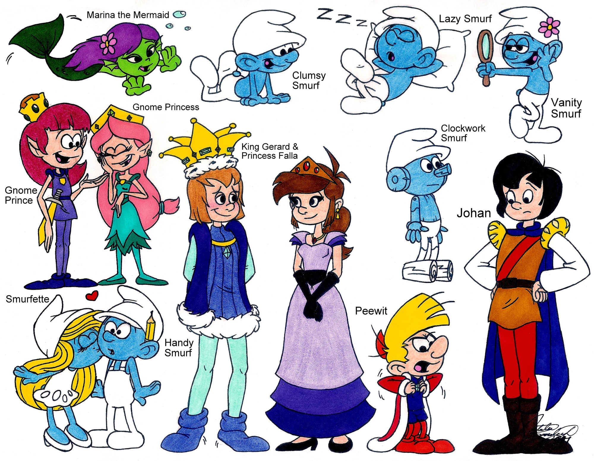 Vanity Smurf (LD Stories)/Gallery Smurfs Fanon Wiki FANDOM powered