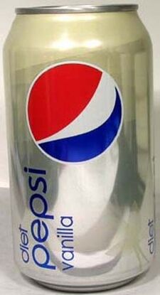 Diet pepsi vanilla