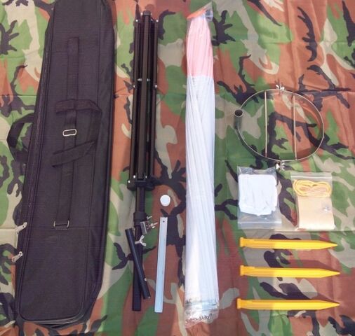 File:Solar Umbrella Cooker ready for assembly, 12-29-13.jpg