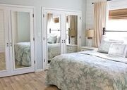 Mirrored closets
