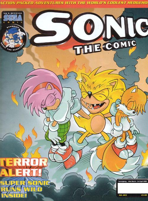 Sonic the Comic Issue 203 Sonic News Network FANDOM