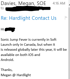 Letter from Hardlight