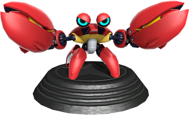 File:Sonic Generations Crabmeat Statue.png