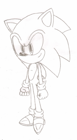 File:Sonic the Hedgehog Sketch.png