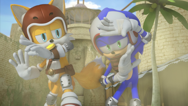 File:Tails and Sonic covering.png