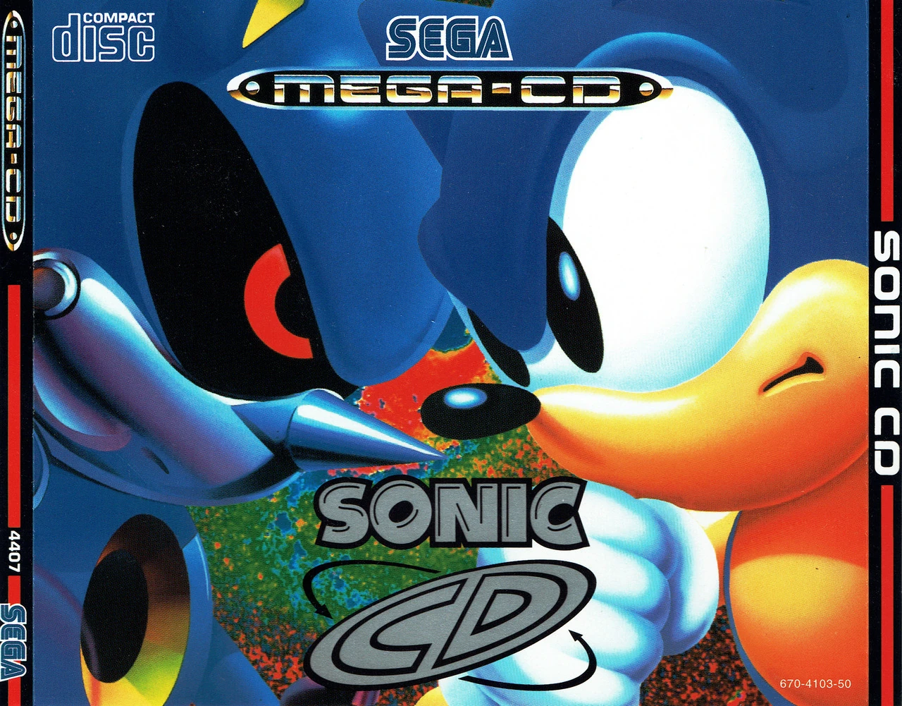 Sonic CD 20th Anniversary Album Album Art