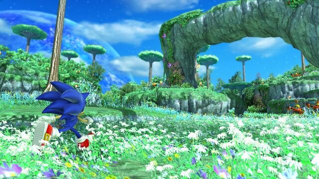 File:Sonic in Planet Wisp.jpg